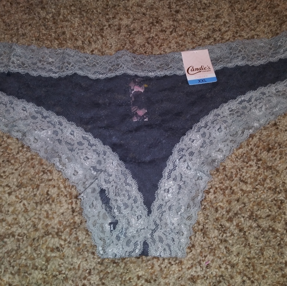 Candies Lace Cheeky Panties XXL